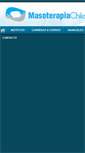 Mobile Screenshot of masoterapiachile.cl